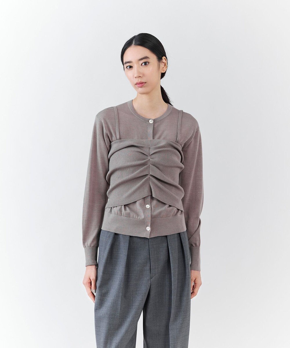 23区 L 【エステータ】ビスチェカーディガン 