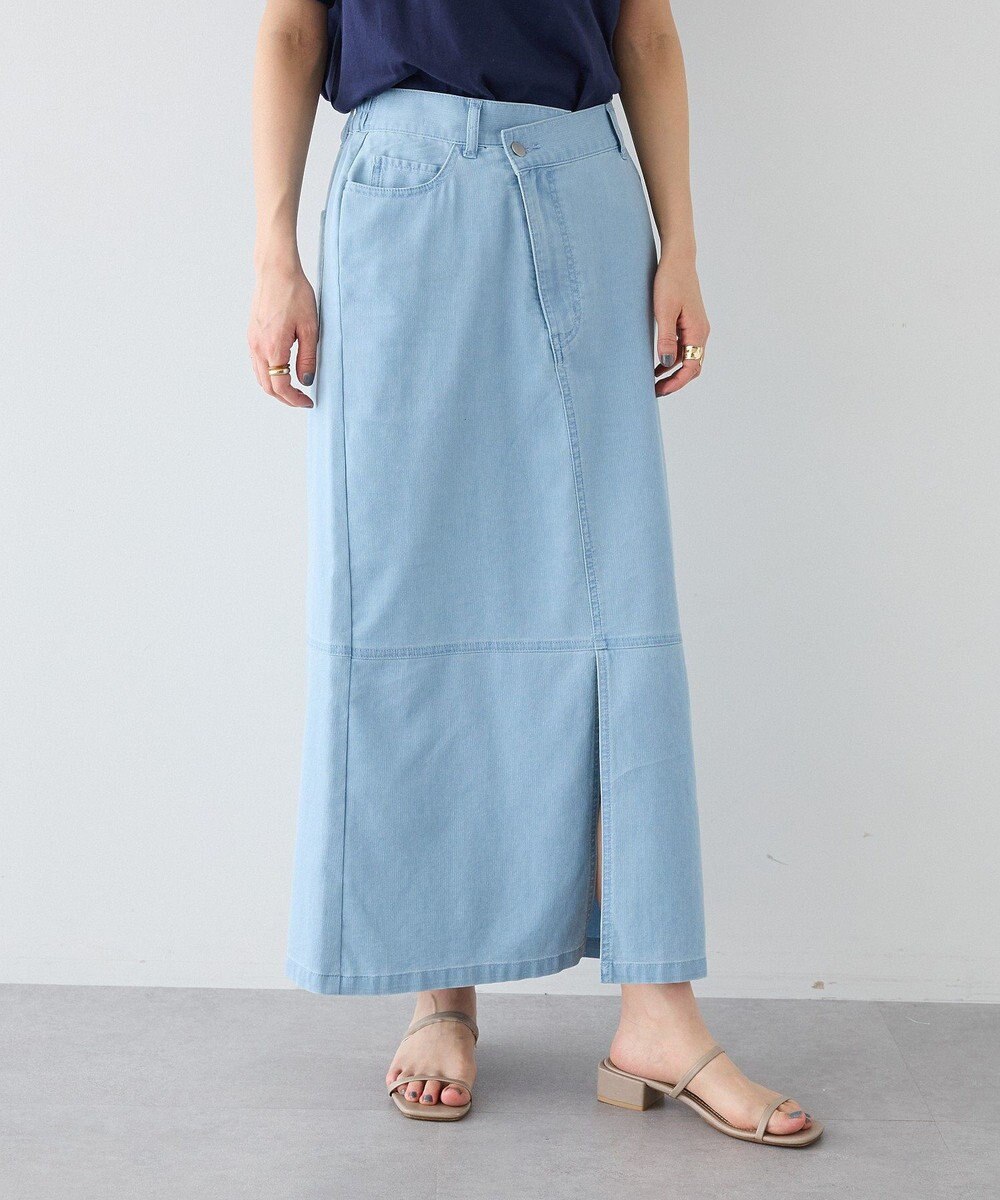 CRAFT STANDARD BOUTIQUE アシンメトリーデニムスカート 