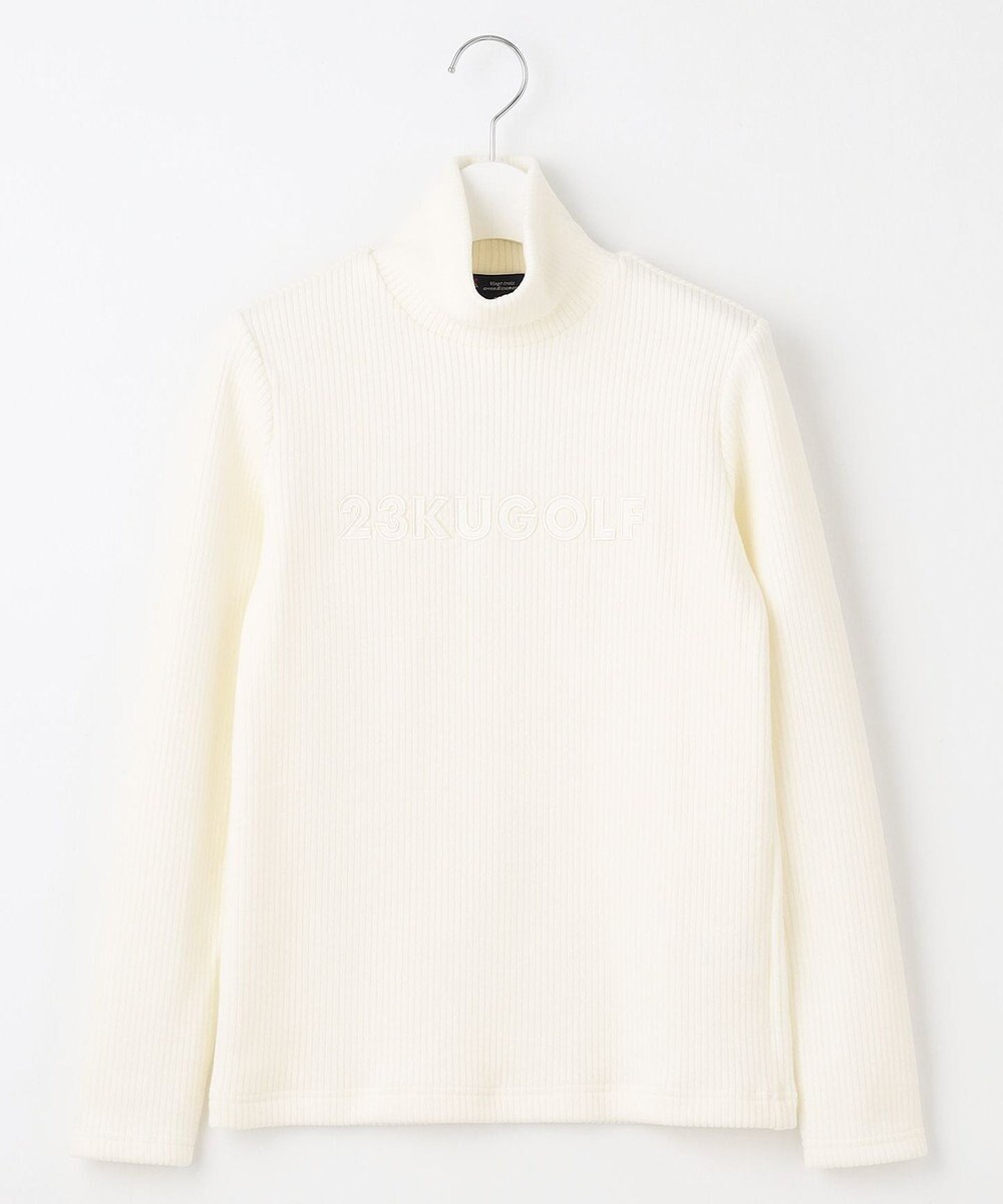 23区GOLF カラー豊富！【WOMEN】【吸湿発熱】グランサーモ モックネック カットソー 