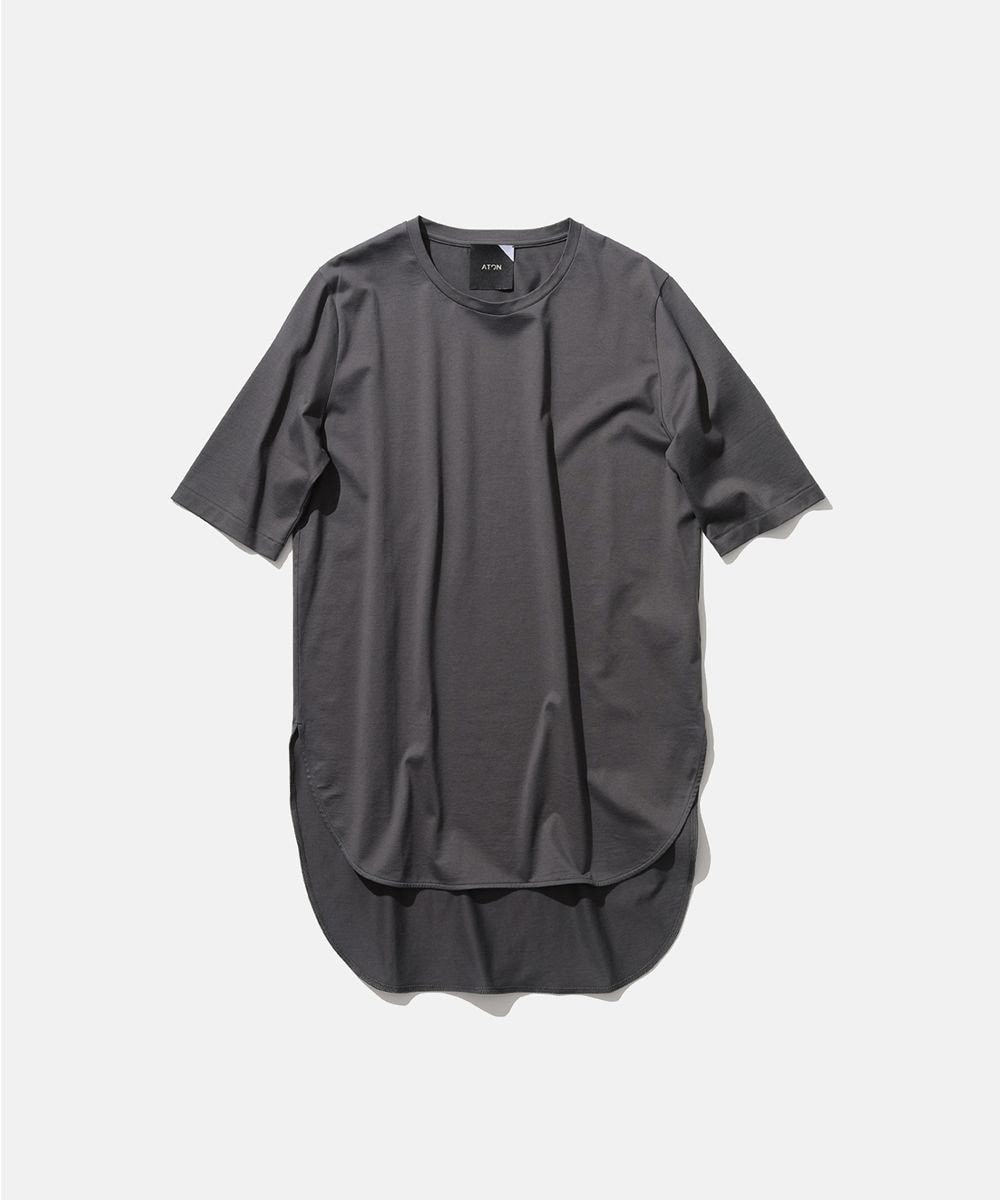 SUVIN 60/2 | ラウンドヘム S/S Tシャツ / ATON | ファッション通販