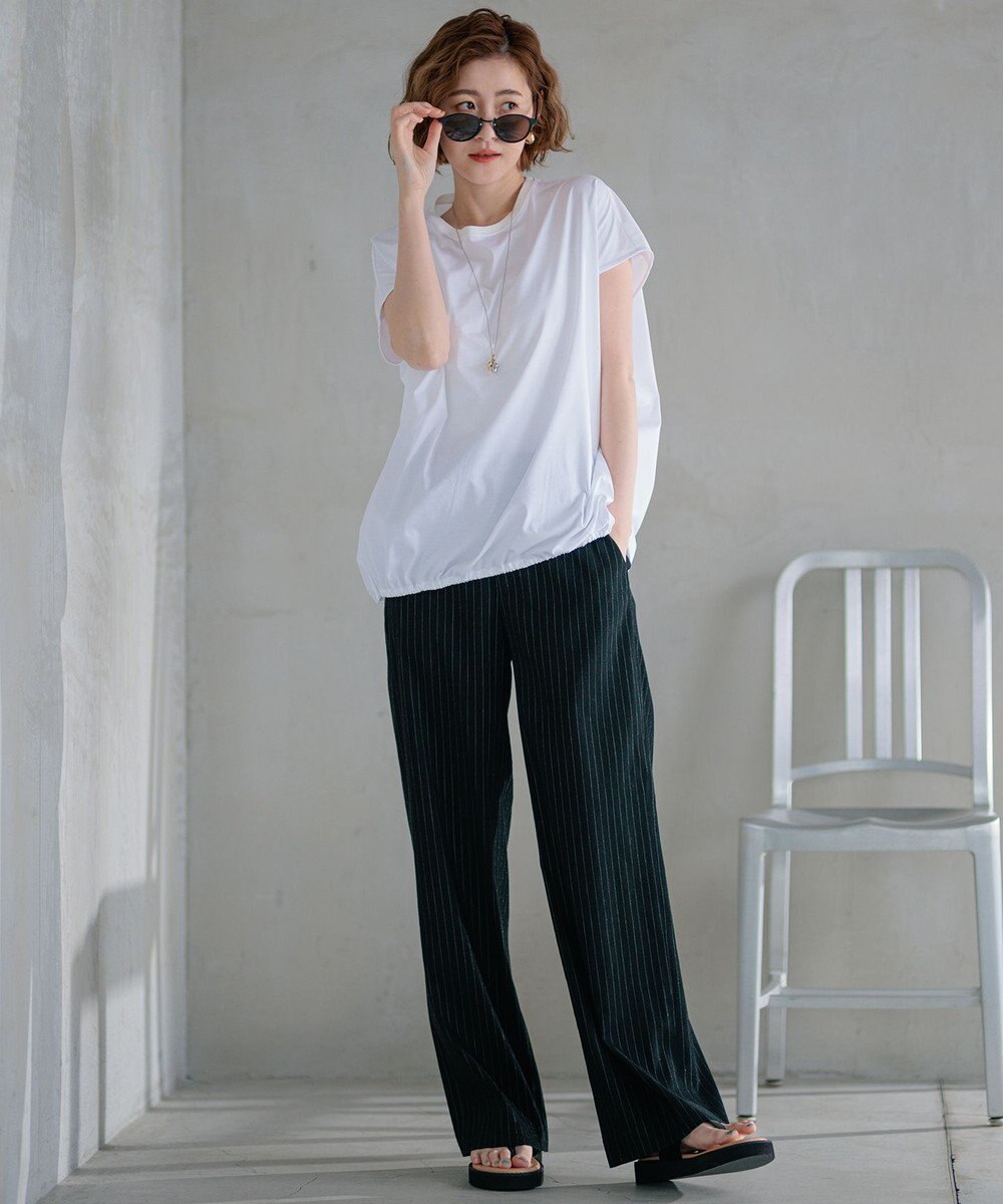 23区 L 【洗える】ALBINIコーコラン バルーン Tシャツ 