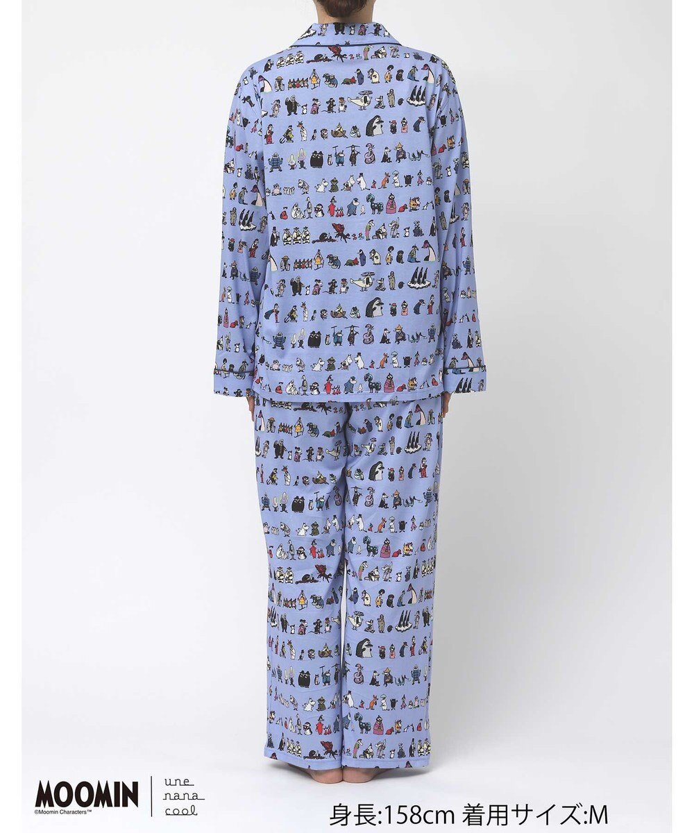 une nana cool 【ムーミン】【綿100%】 MOOMIN * une nana cool  開襟パジャマ 
