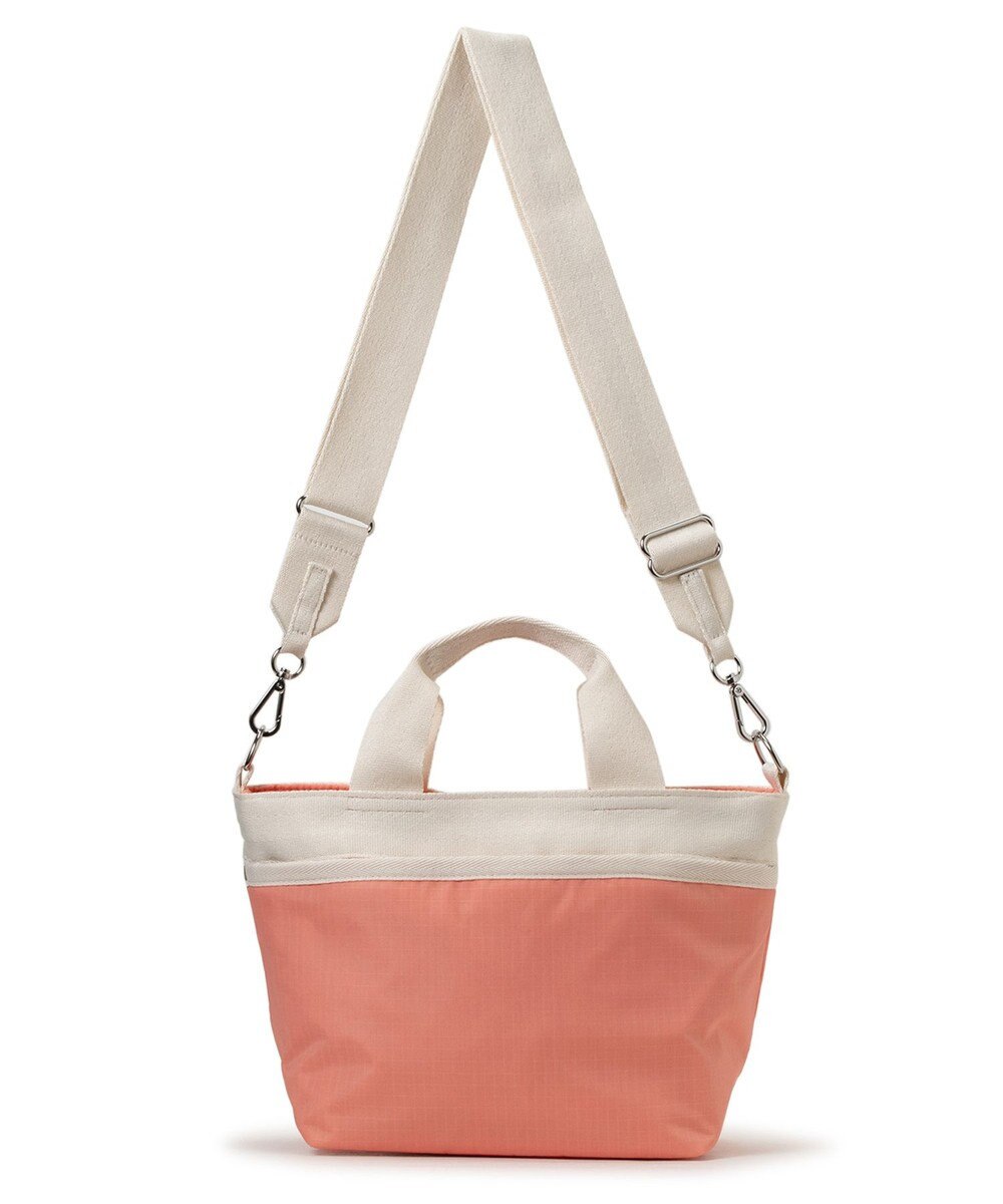 LeSportsac SMALL BUCKET TOTE/コーラルパンチ/メレンゲ 