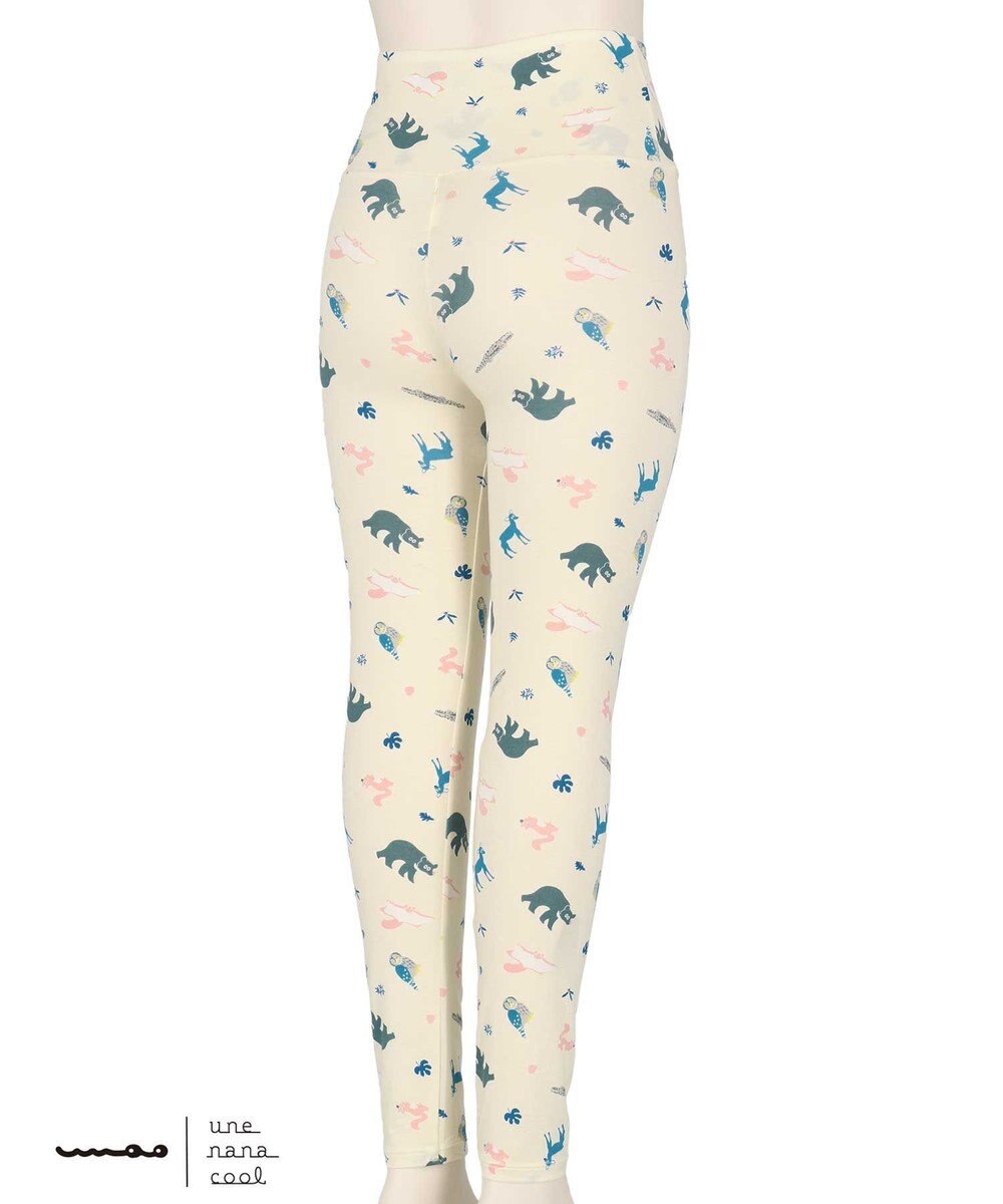 une nana cool MADE WITH 京都市動物園 ハラマキ付レギンス 