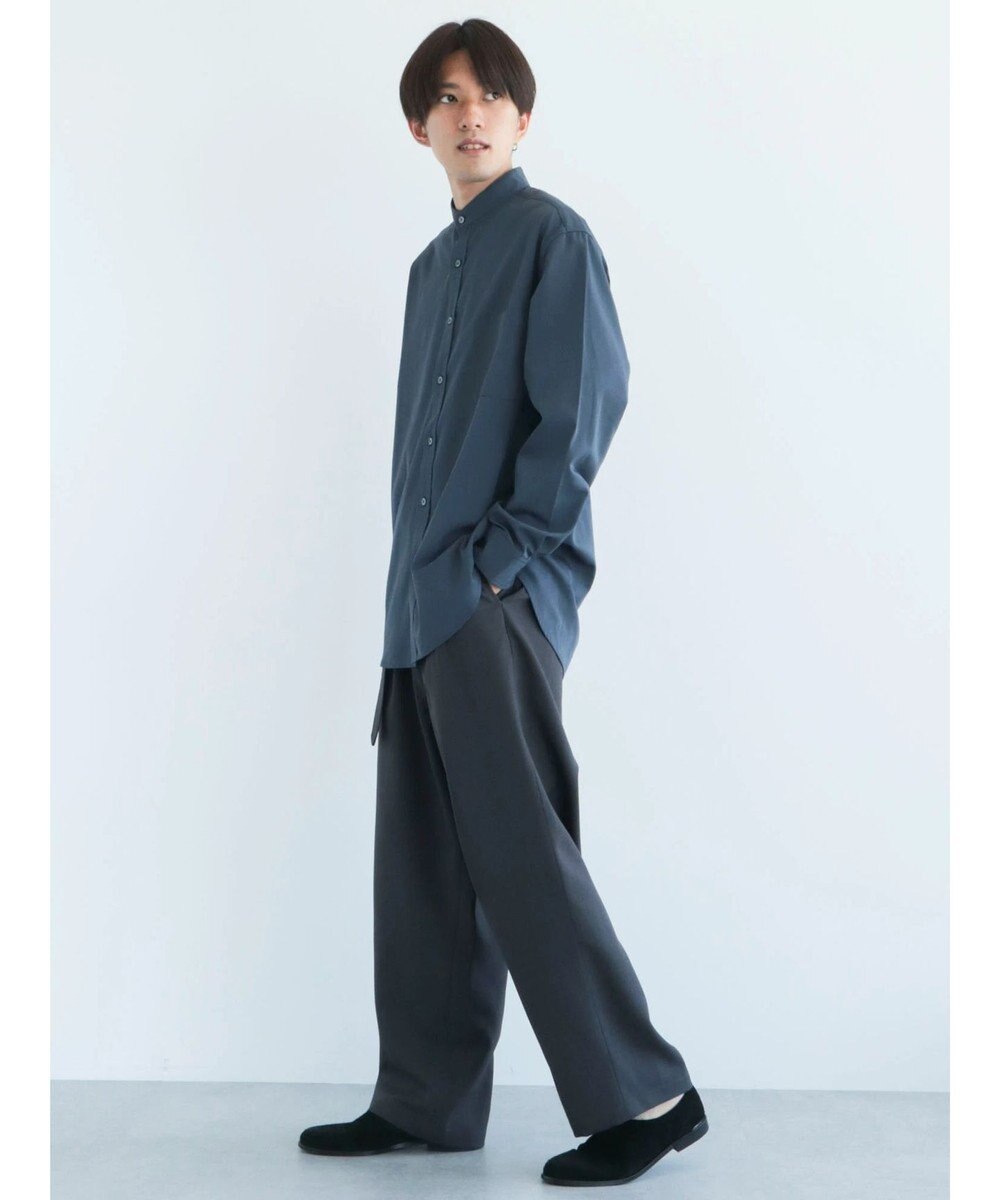 CRAFT STANDARD BOUTIQUE Ｔ／Ｒバンドカラーシャツ 