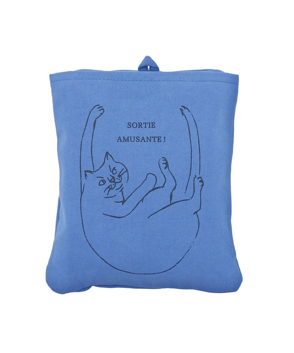 ROOTOTE 1188【折り畳み可能】EU.ラウンド.ブラサガリネコ-A 