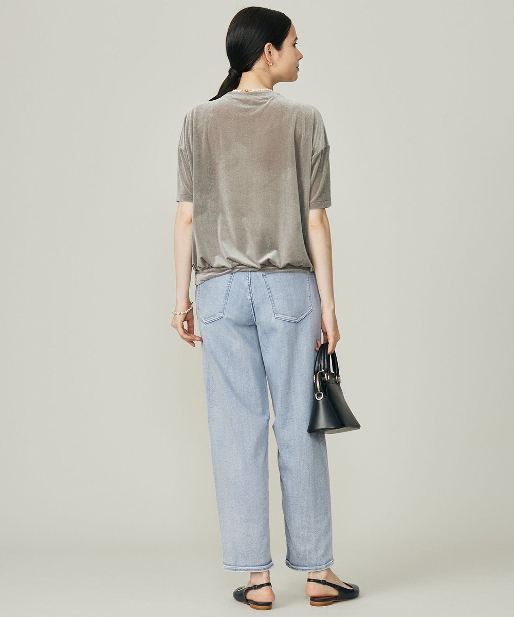 自由区 L 【SHIHOさん着用】シアーベロア カットソー 