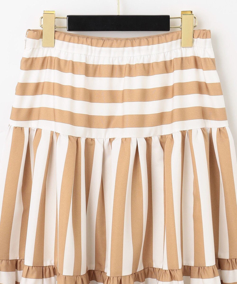 GRACE CONTINENTAL ボーダーコンビスカート 