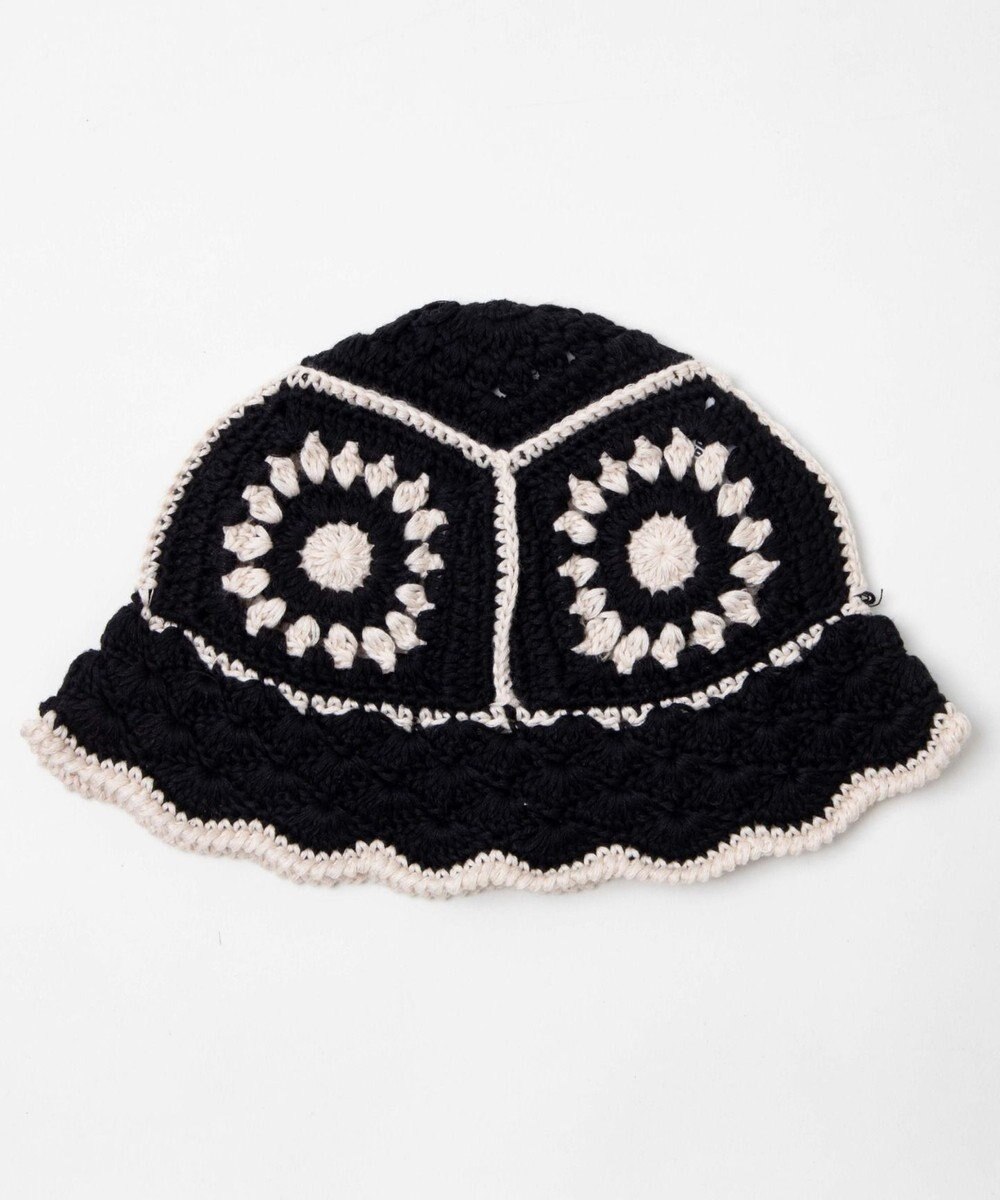 WEGO クロシェニットハット 