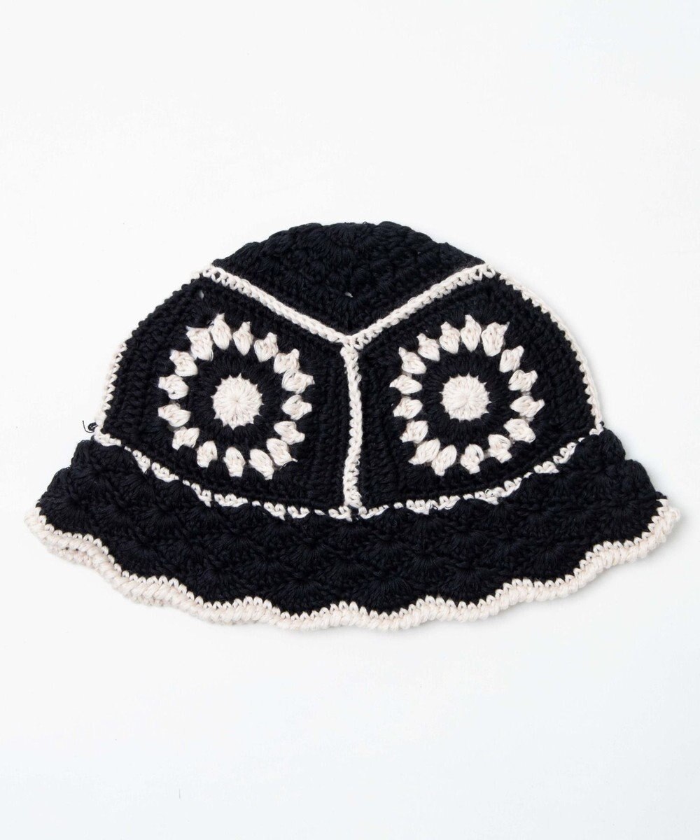 WEGO クロシェニットハット 