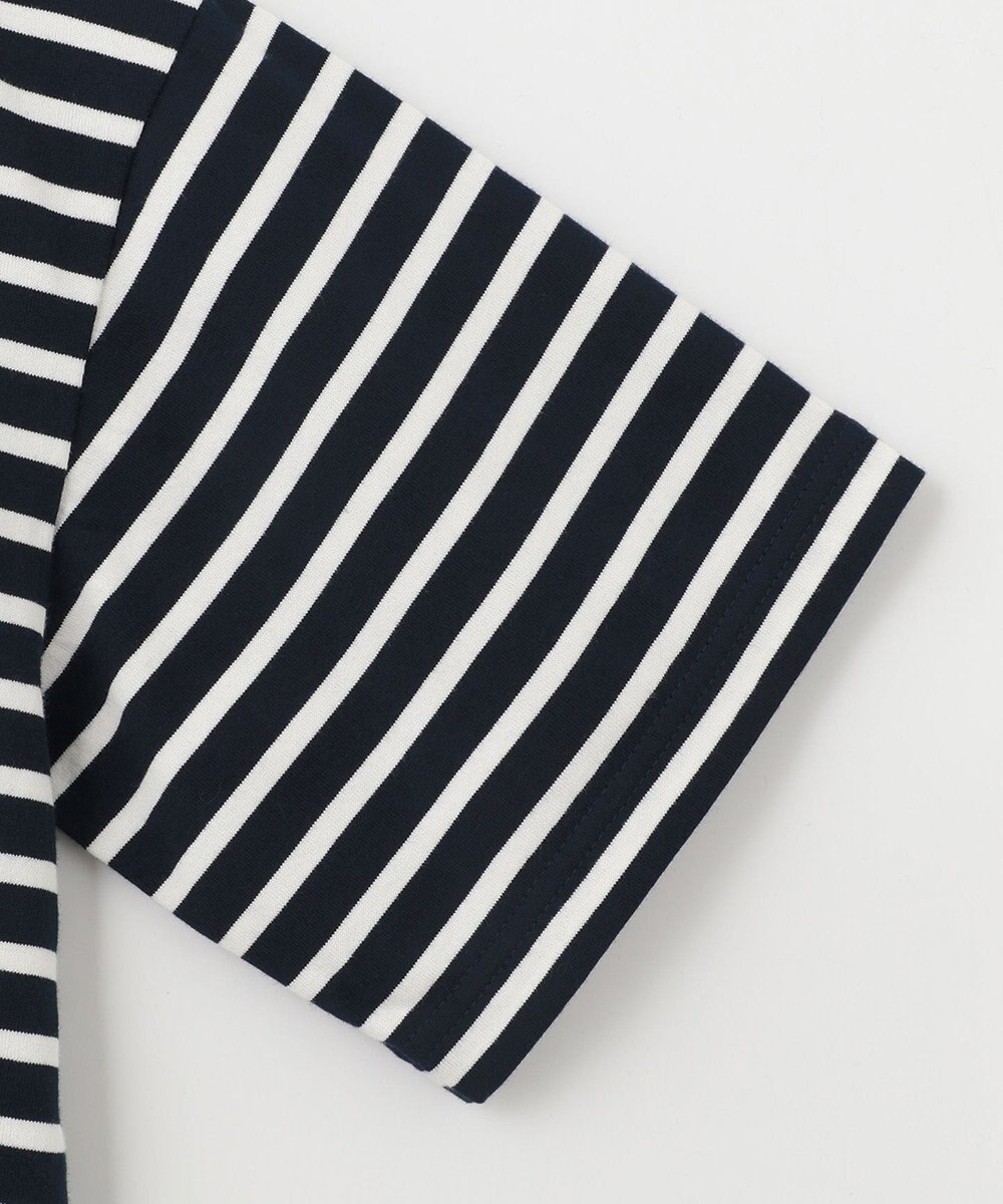 UNFILO L 撥水汗ジミ防止ボーダーT 