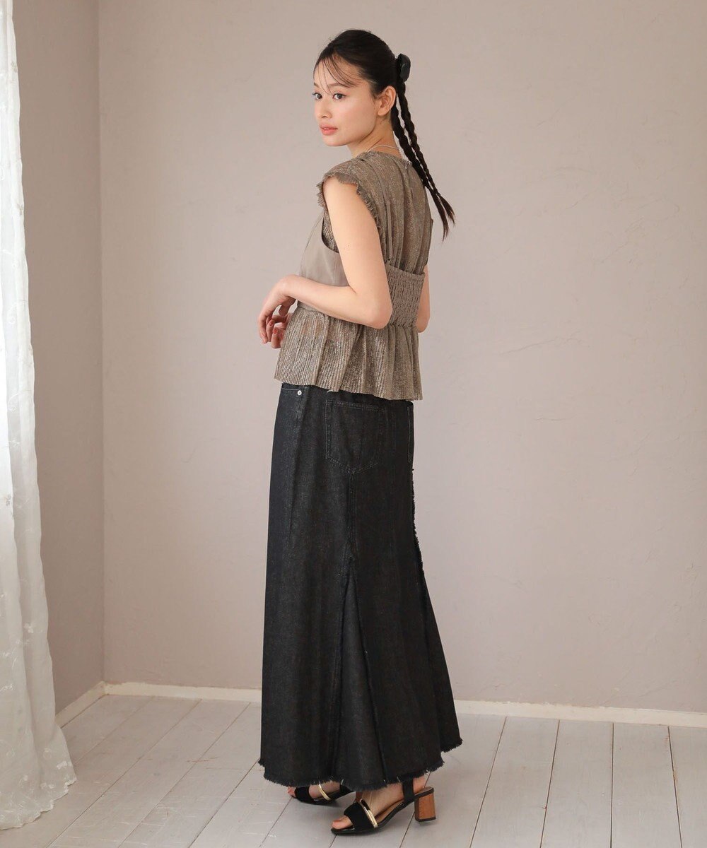 Green Parks ・ＥＬＥＮＣＡＲＥ　ＤＵＥ　ドッキングレースブラウス 