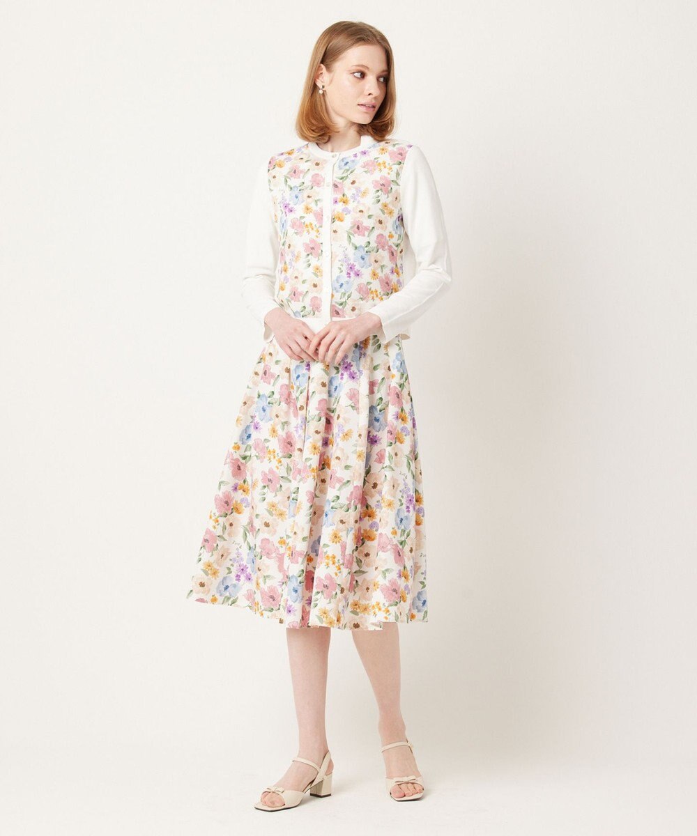 TOCCA 【大人百花掲載】BOTANICAL GARDEN PARTY KNIT CARDIGAN カーディガン 