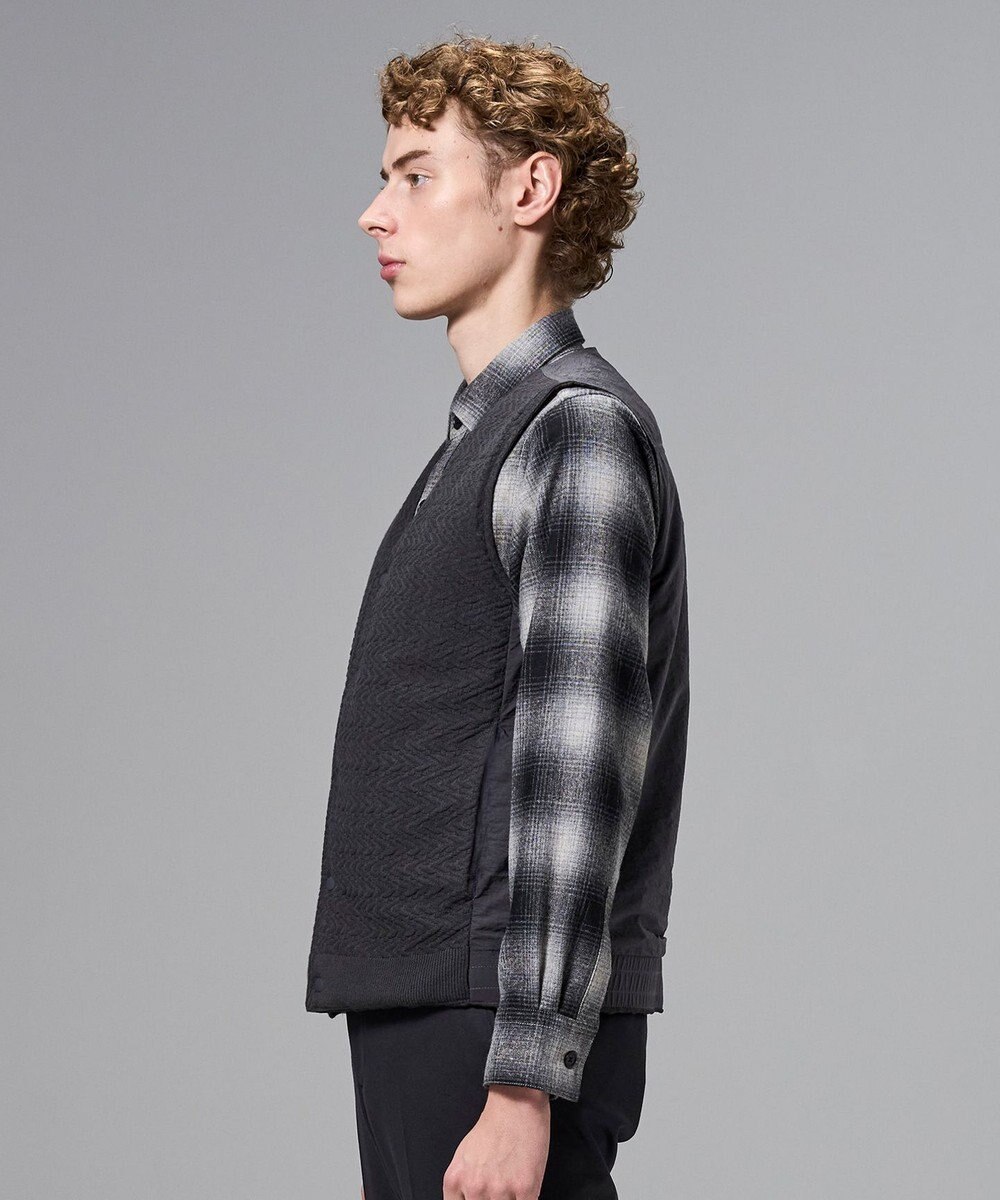 JOSEPH HOMME 【2WAY】パデットニットブロック　リバーシブルベスト 