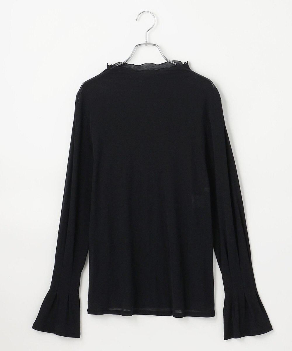 #Newans 【洗濯機可能】フレアカフスシアープルオーバー 