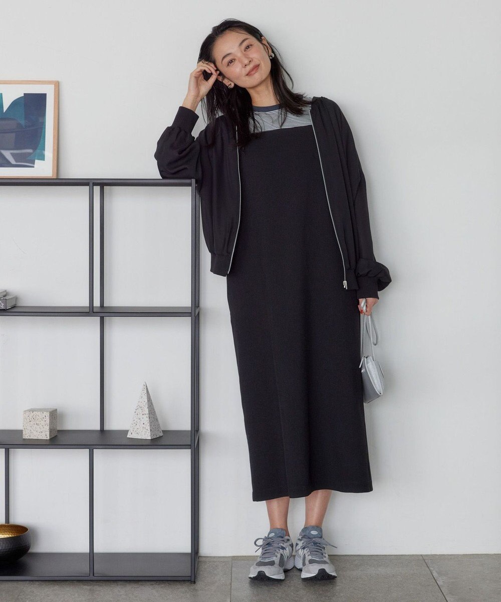 AMERICAN HOLIC リバーシブルシフォン×チュールブルゾン 