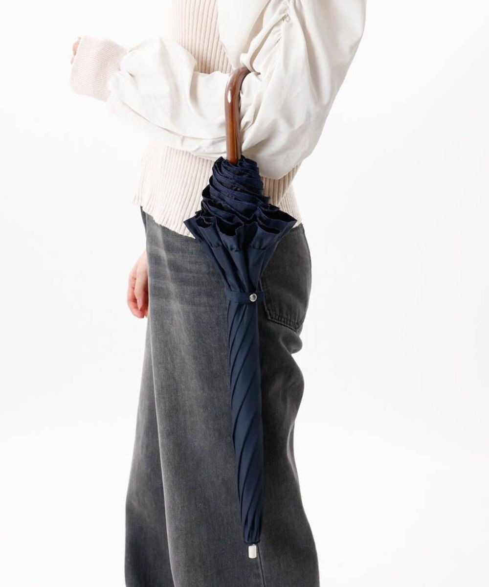 AURORA 【WEB限定】フリル晴雨兼用傘（1段スライドショート） 