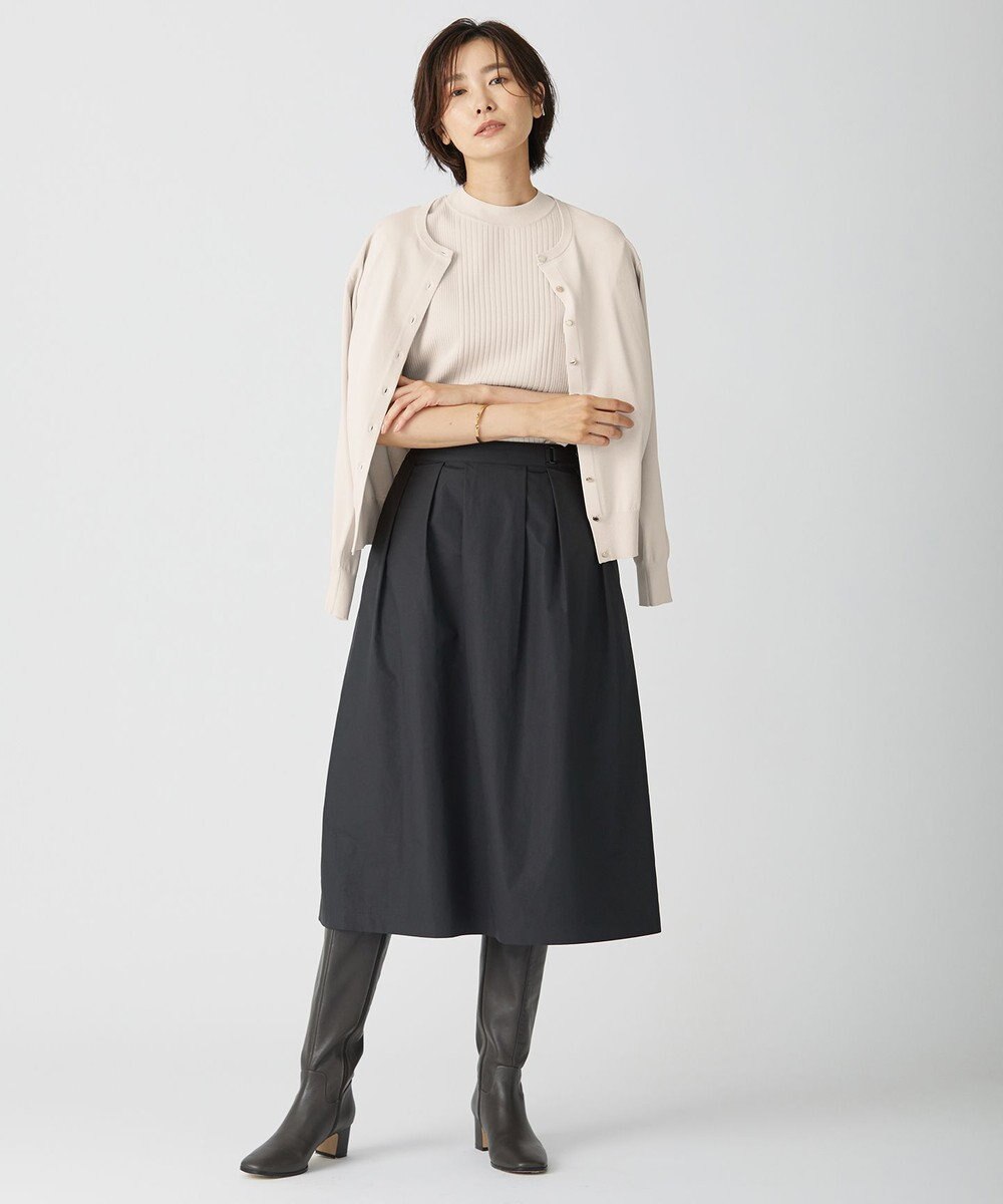 J.PRESS LADIES L 【洗える】 レーヨンエリートストレッチ カーディガン 