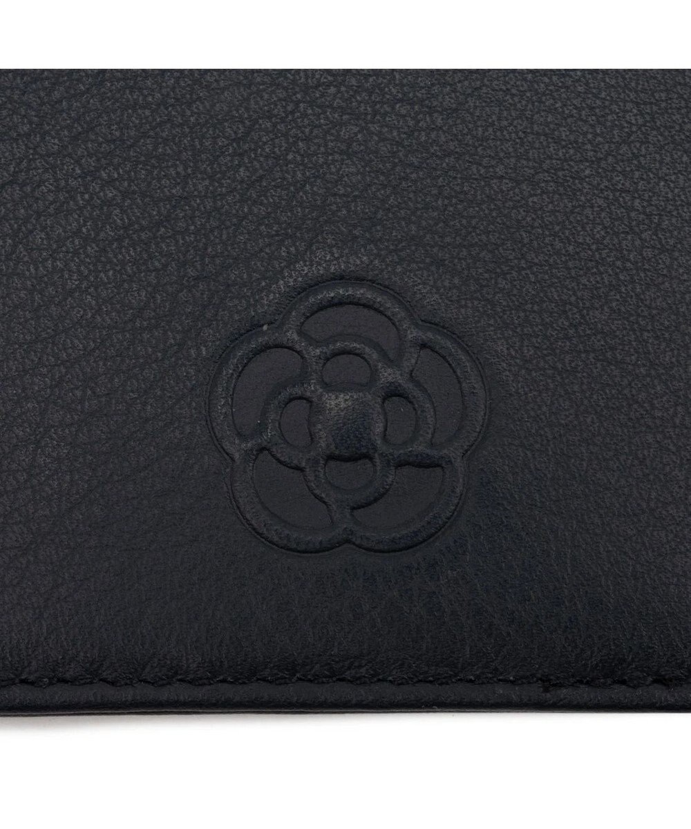 CLATHAS ワッフル リール付きパスケース 