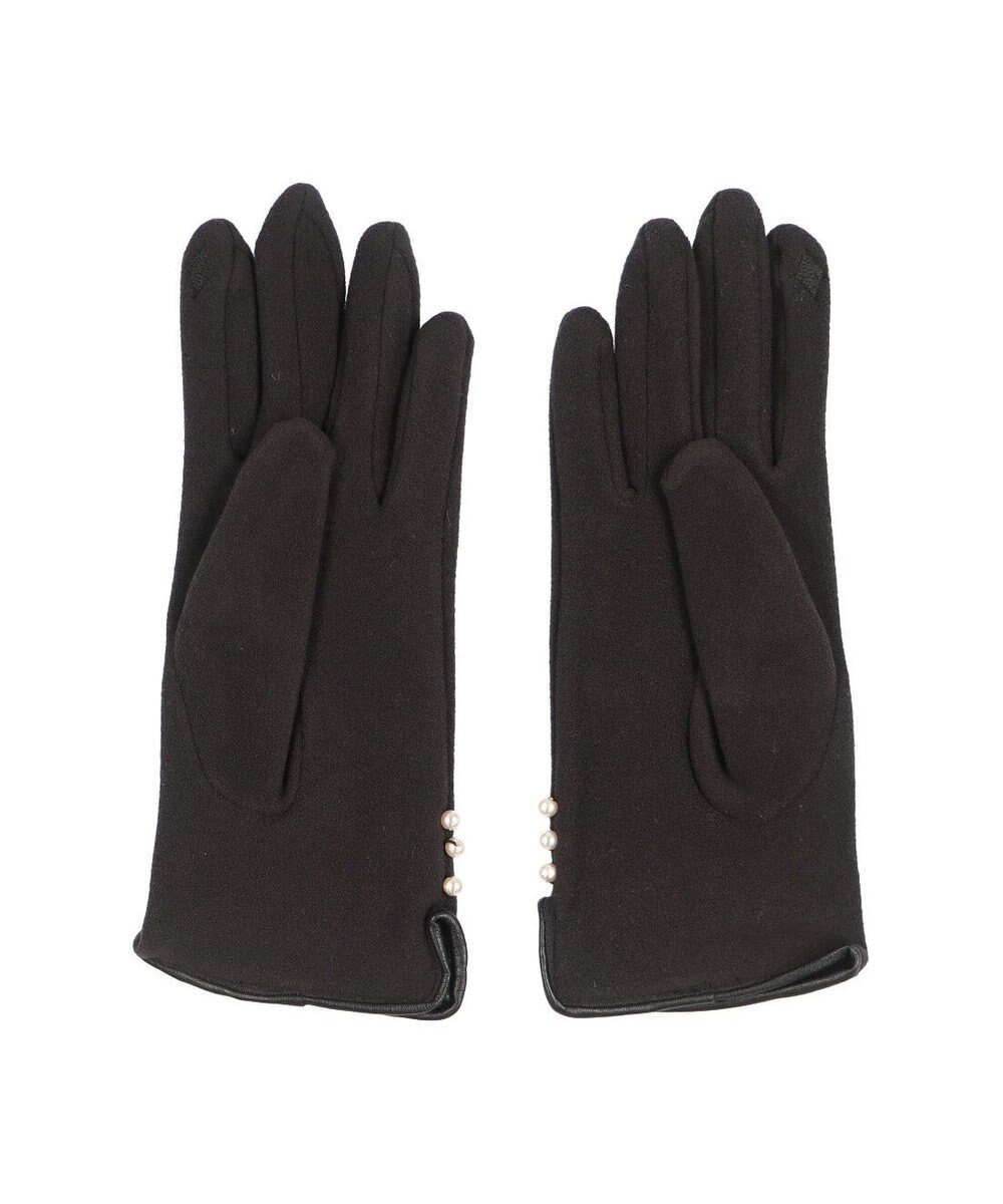 UNBILLION カシュネ cache nez / パールビーズ付きジャージー手袋 