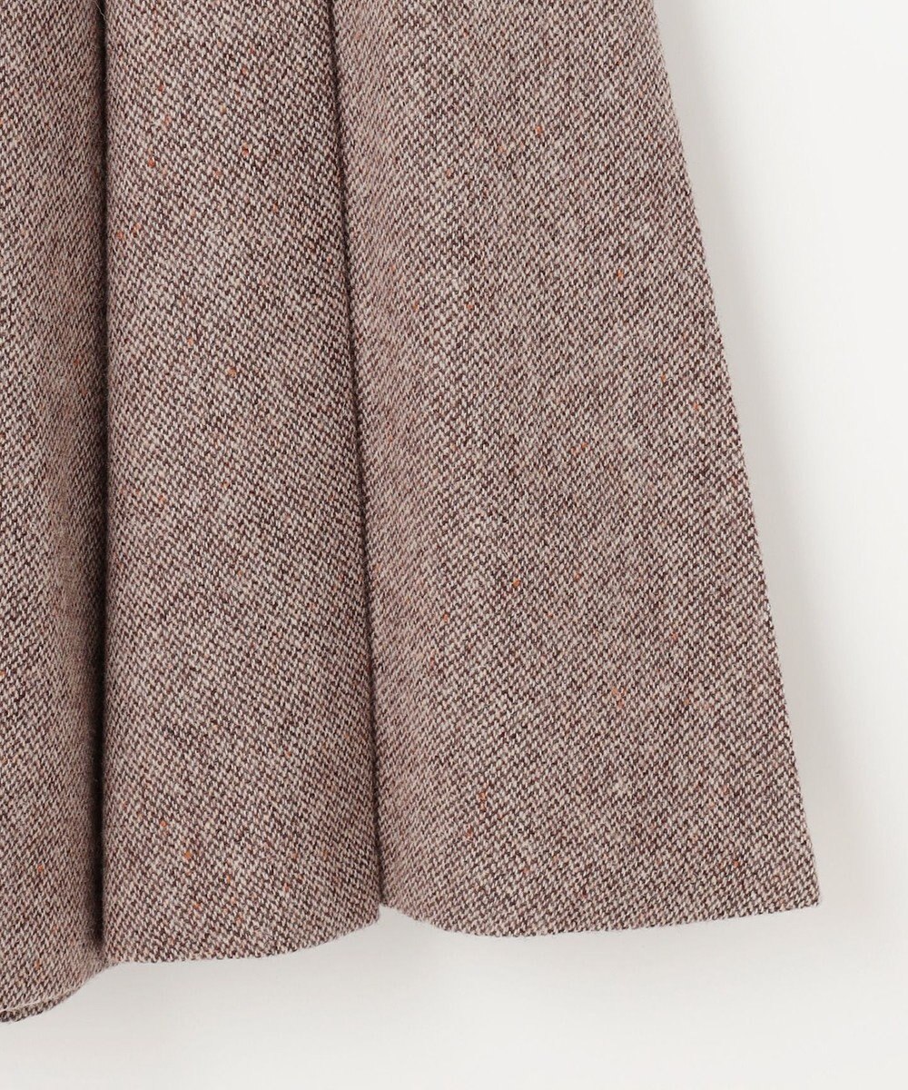 組曲 L 【WEB限定】ネコアシツィード プリーツスカート 