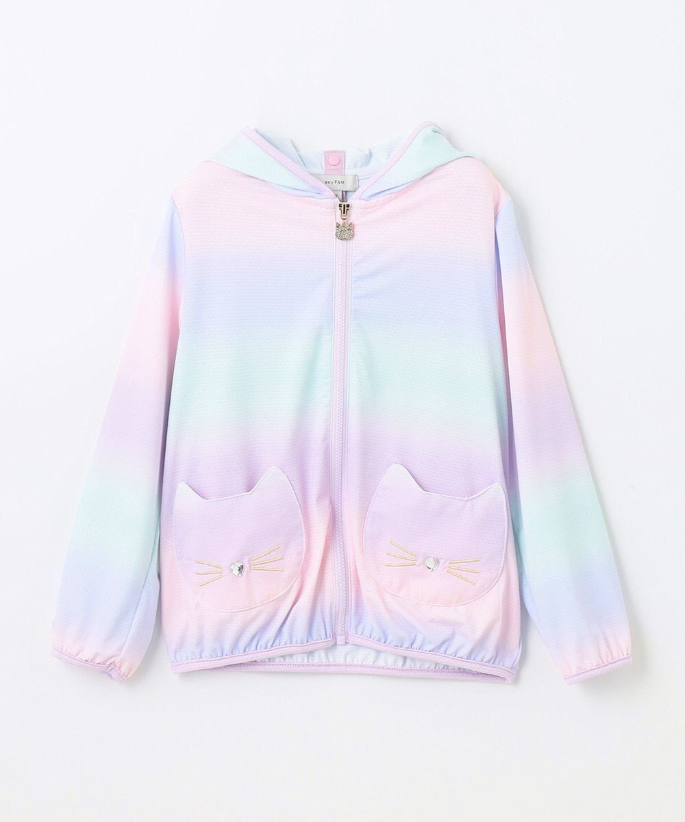 ANY KIDS サラサラ UVカット パーカー 