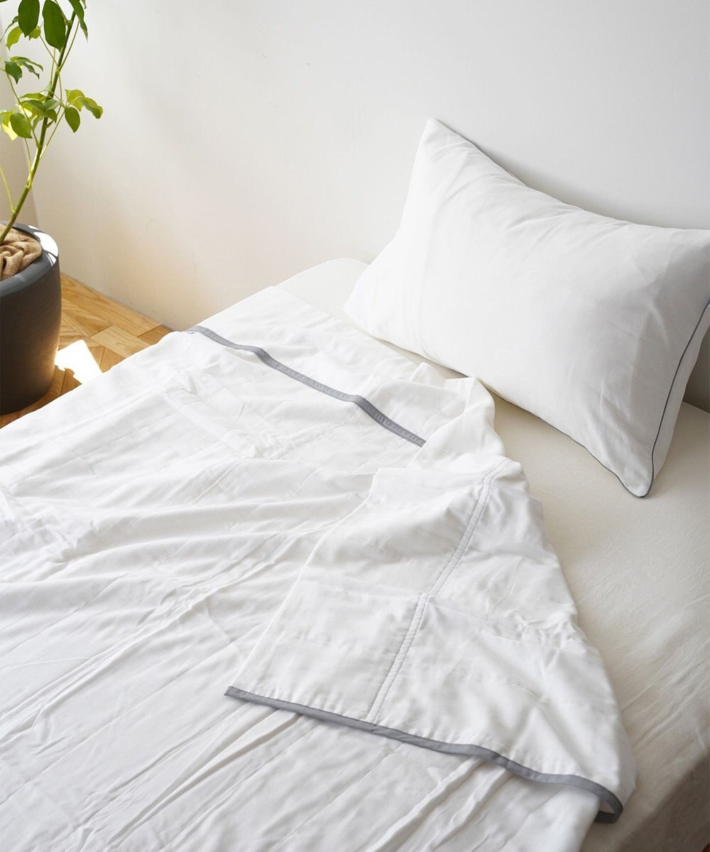 京和晒綿紗 ガーゼ枕カバー 白3重合わせ L50×70用 