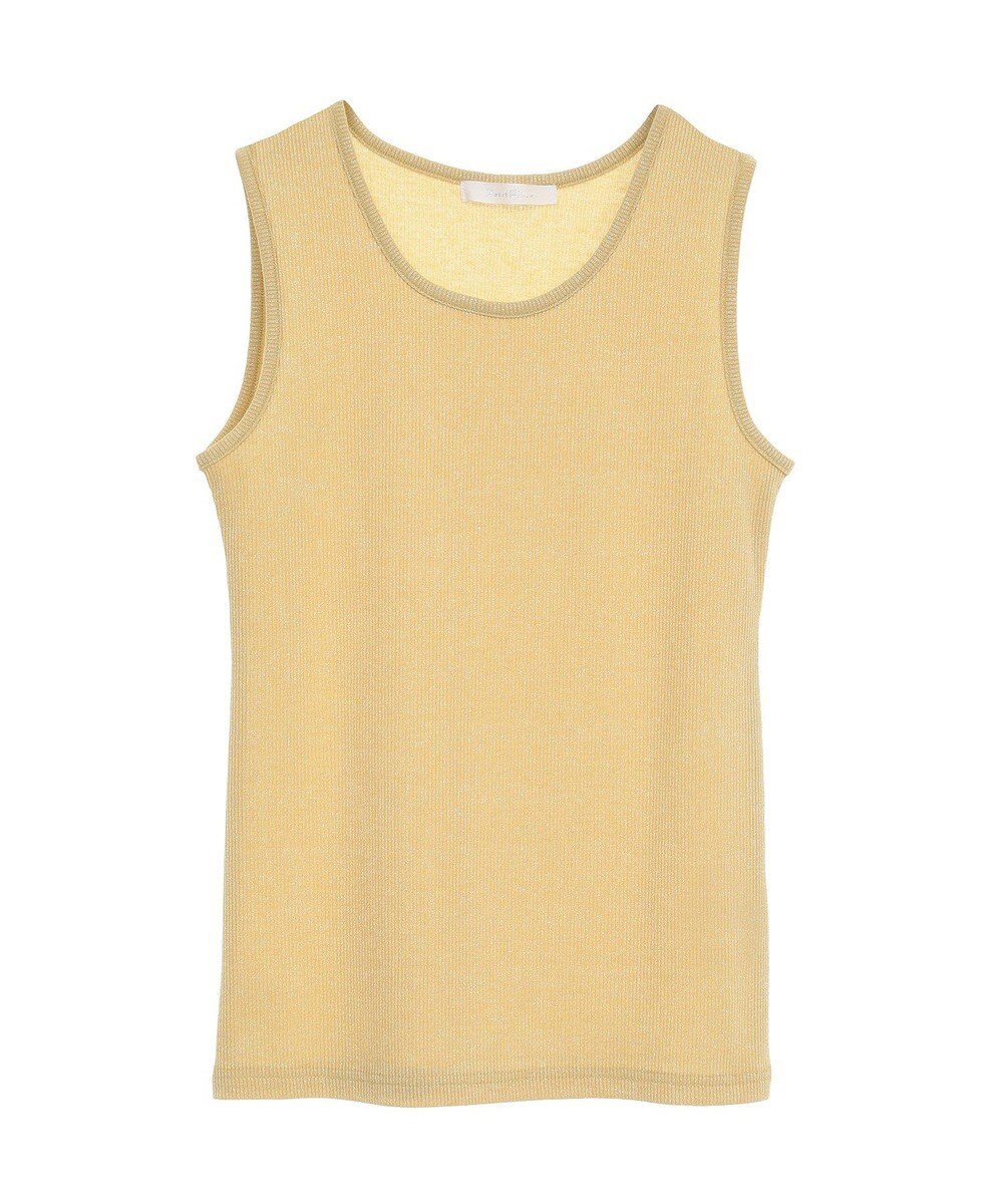 Green Parks ・Ｐｅｔｉｔ　Ｆｌｅｕｒ　ラメリブタンクトップ 