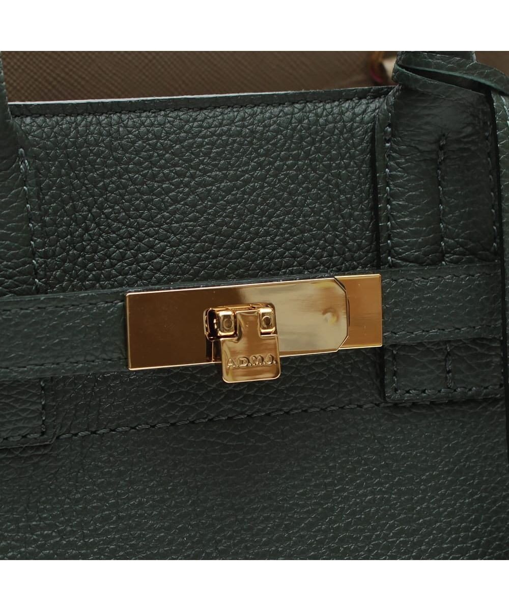 A.D.M.J. 【牛革】モーツァルト/前金具付トート24cm(Dカン＋) 