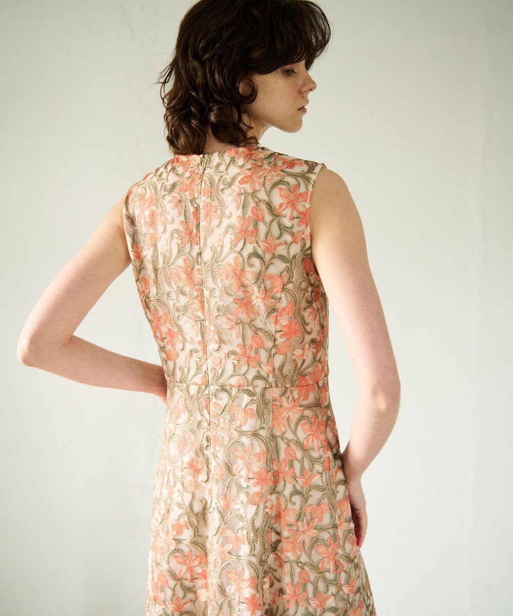 GRACE CONTINENTAL サラサオーナメントドレス 