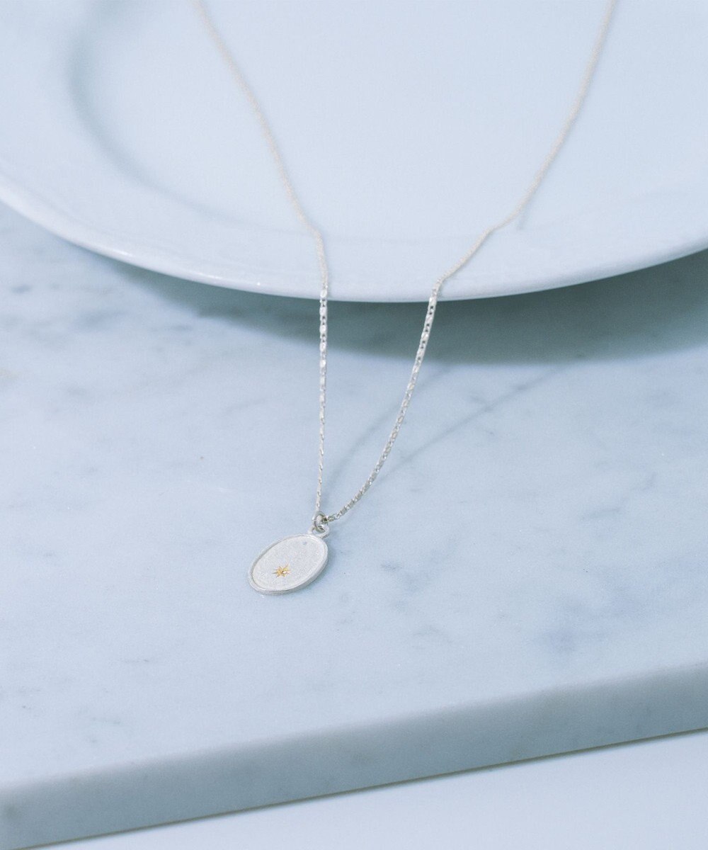 Pisceans オーバルメダイユネックレス 