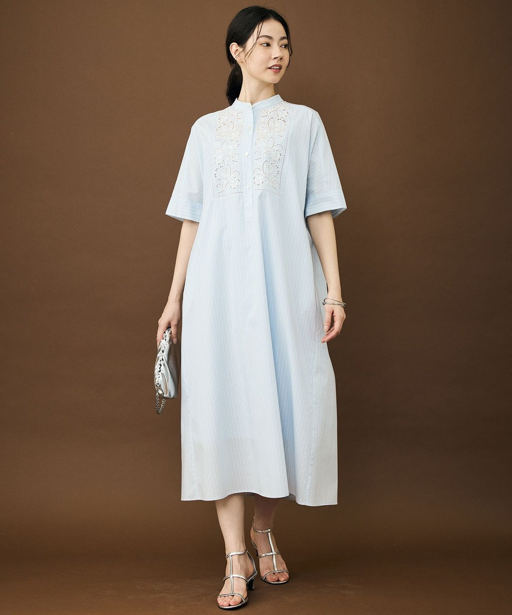 自由区 L エンブロイダリーブロード ワンピース 