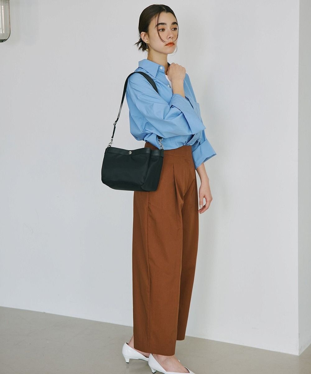 TOPKAPI 【Breath TOPKAPI】防水ナイロン レザーコンビ ショルダーバッグ 