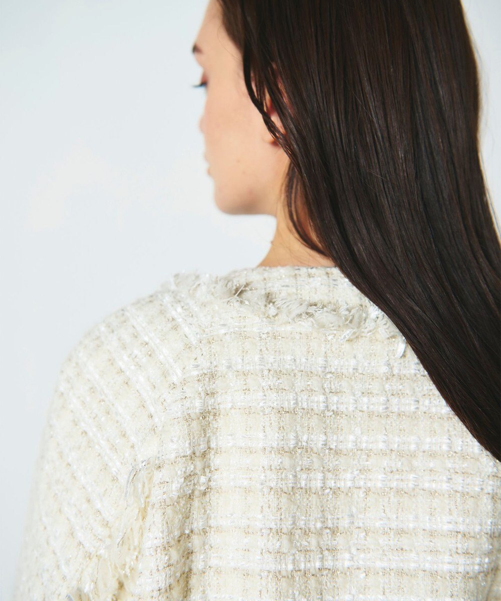 GRACE CONTINENTAL フリンジドルマンジャケット 