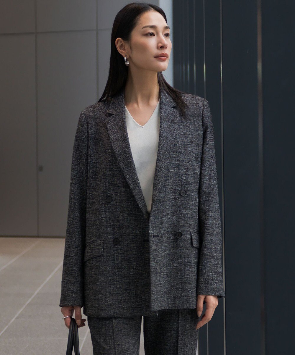 ICB ミックスブッチャー ダブルブレストジャケット 