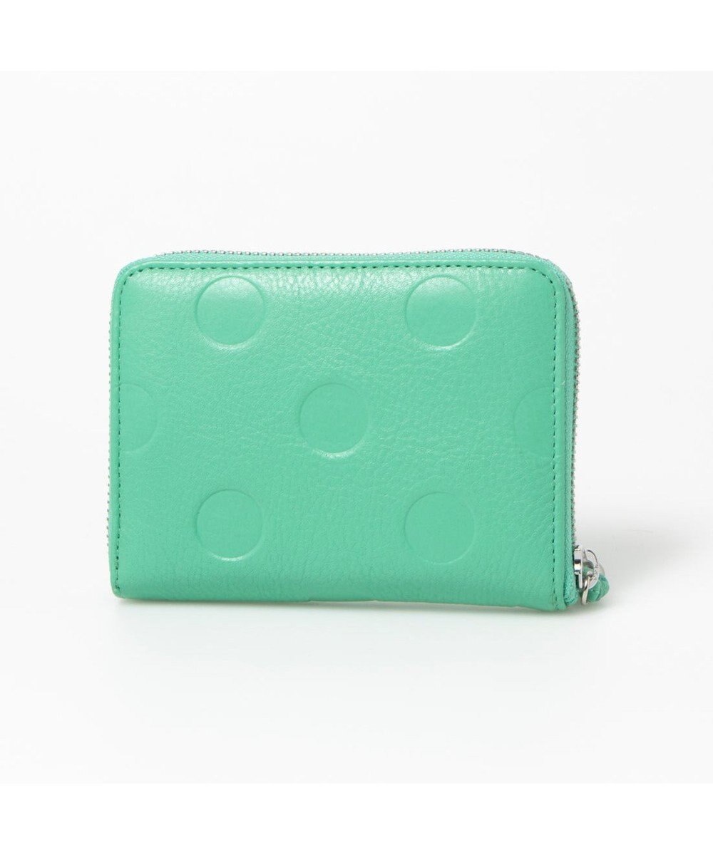 UNBILLION ペルケ perche / ドット型押しラウンドパームフィット財布 