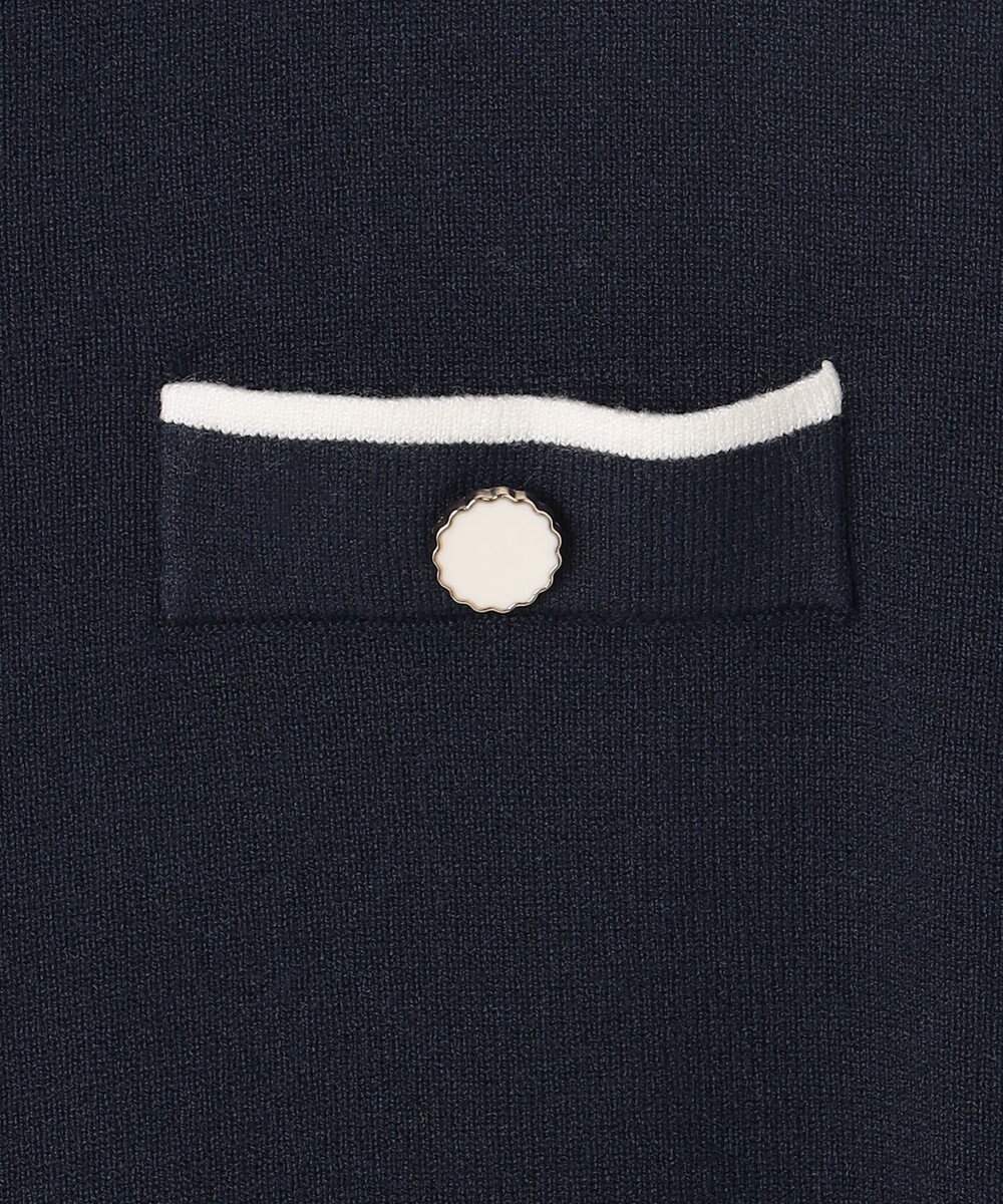 TOCCA BI-COLOR KNIT DRESS ニットドレス 