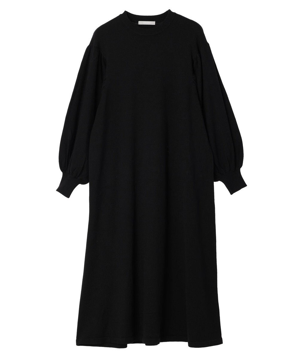 Green Parks armonia. 袖ボリュームニットワンピース 