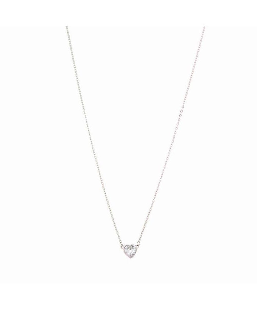 blancotokyo 【金属アレルギー対応】ジルコニアハートネックレス DEAREST 