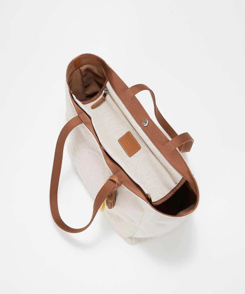 TOPKAPI 【Breath TOPKAPI】SMILE COLLECTION エンボス スマイル ビッグ トートバッグ /スマイルチャーム付き 