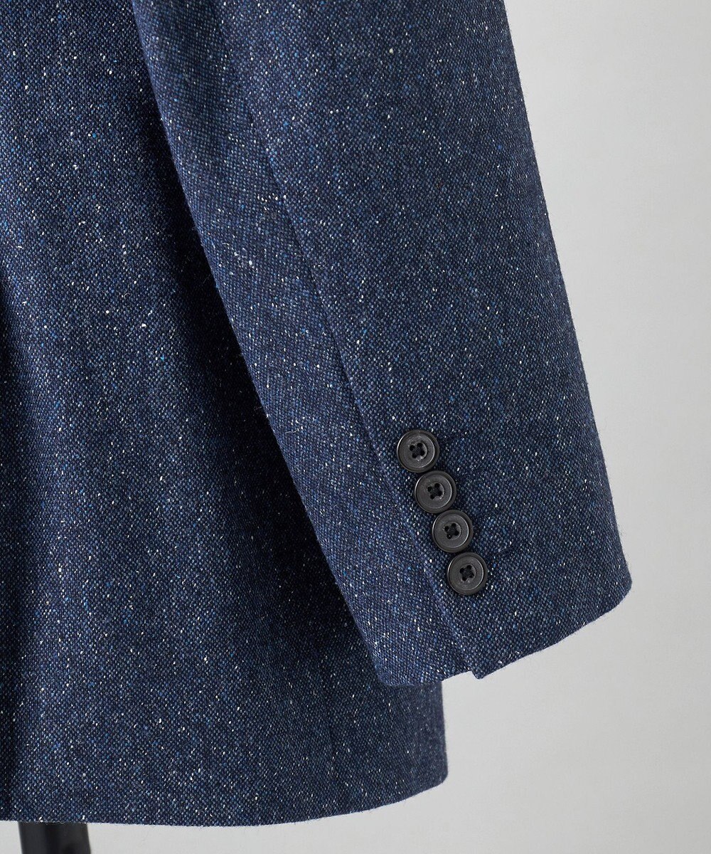 GOTAIRIKU 【MARLANE/マルラーネ】ウールシルク ホームスパン スーツ（ネイビー） 