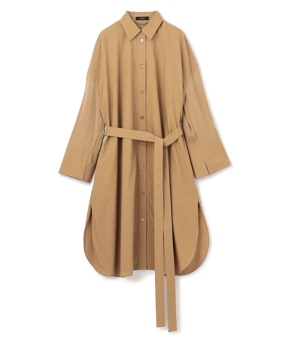 JOSEPH ポプリン　シャツドレス 