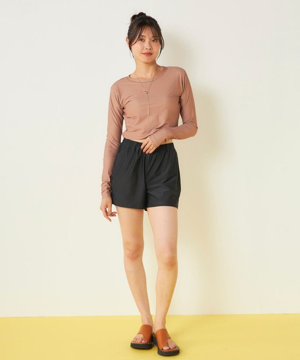 OP／FILA 【Ocean Pacific】カップ付きラッシュガード　水着3点セット 