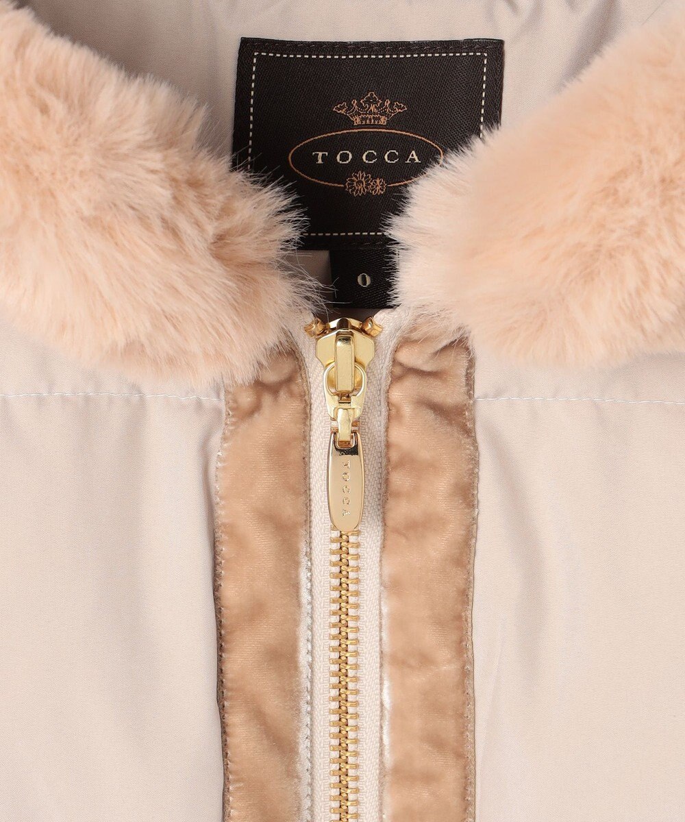 TOCCA 【八木アリサさん着用】【消臭】HEART SHOT ショートダウンコート 