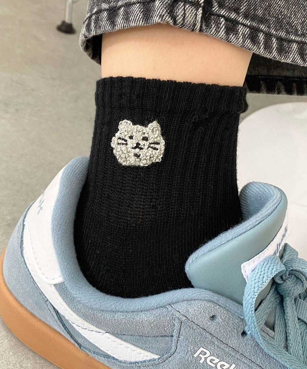 WEGO モコモコアニマルアンクルパイルソックス 