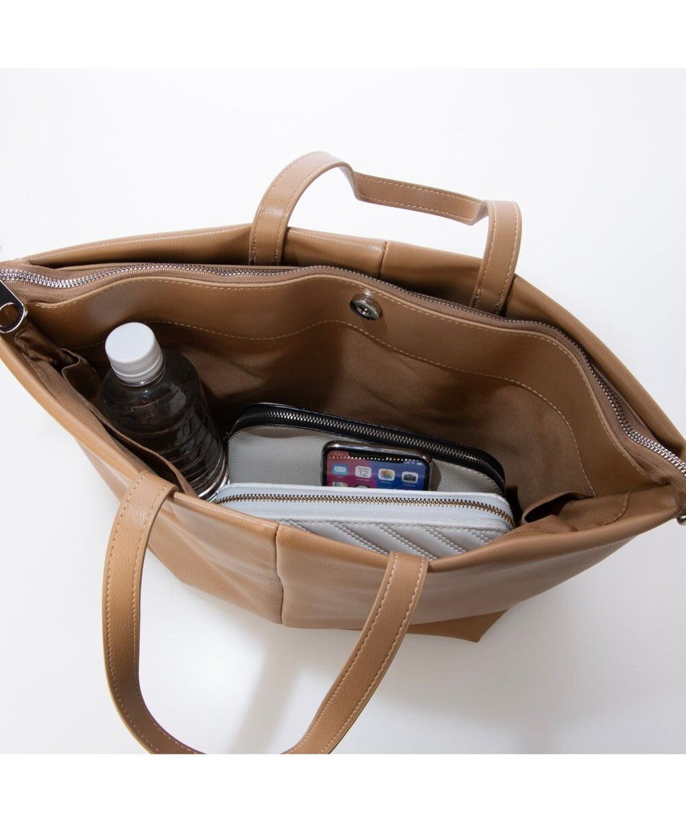 UNBILLION カシュカシュ cachecache / 収納ポケット付2wayソフトトート 