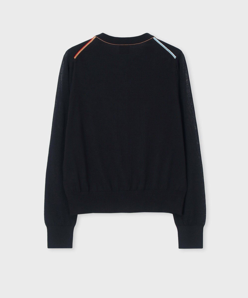 Paul Smith 【洗える】シアー コンビネーション カーディガン 
