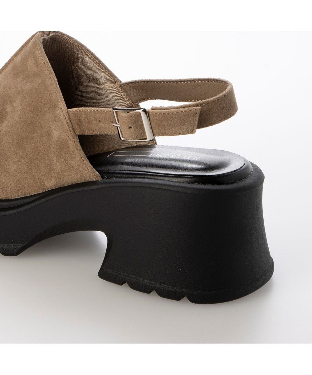 MODE ET JACOMO <noyau>センターライン厚底サボサンダル 