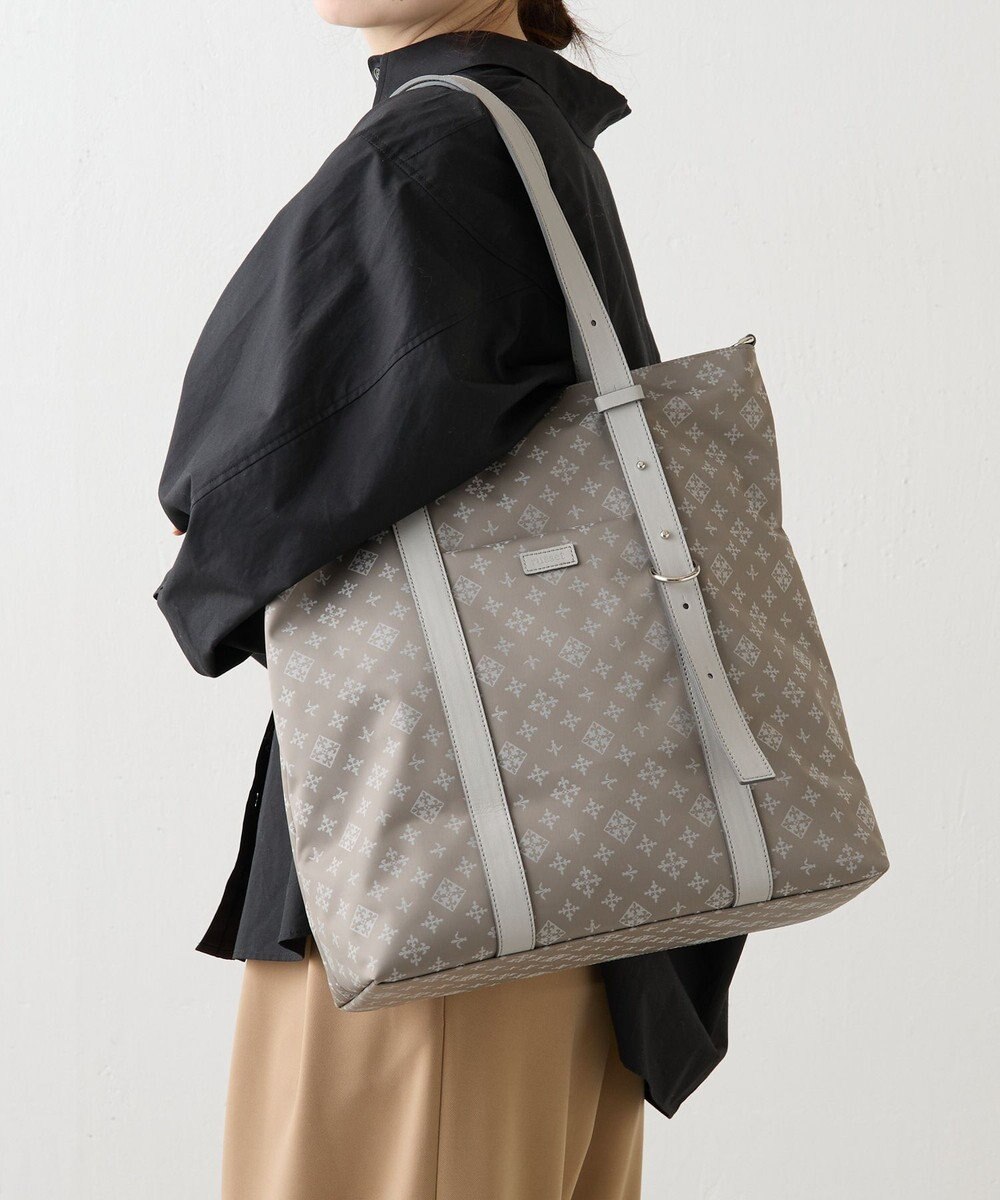 russet アシンメトリーハンドルトートバッグ(SF-237) 