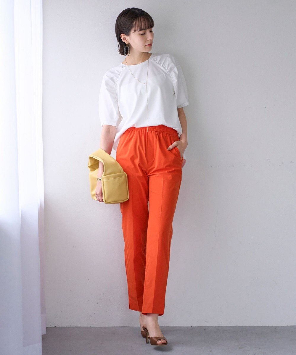 UNFILO FINE MOVE テーパードパンツ 